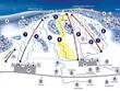 Trail map of the ski resort Kunčice – Pod Snezníkem