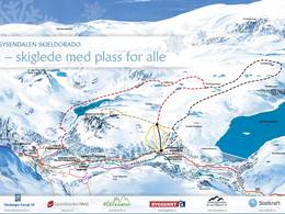 Trail map Sysendalen – Eidfjord