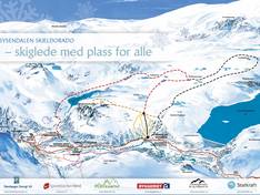 Trail map Sysendalen – Eidfjord