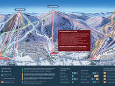 Trail map Mountain Creek – Vernon