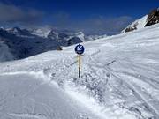 Clear slope marking