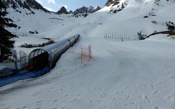 Ski resorts for beginners in the Arrondissement of Argelès-Gazost – Beginners Grand Tourmalet/Pic du Midi – La Mongie/Barèges