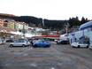 Trentino: access to ski resorts and parking at ski resorts – Access, Parking Paganella – Andalo
