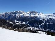 View of the Brenta Dolomites