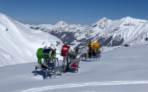 Snow reliability Stubachtal – Snow reliability Weissee Gletscherwelt – Uttendorf