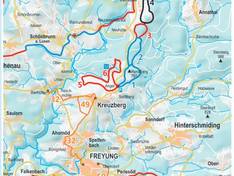 Trail map Solla – Freyung-Geyersberg