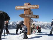 Signage at the Top of the Sierra