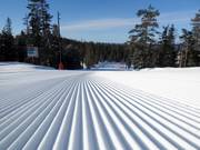 First-class slope grooming in the Kläppen ski area