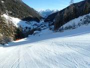 End of the valley run