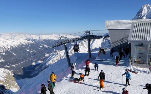 Biggest height difference in the South Eastern Alps – ski resort Ponte di Legno/Tonale/Presena Glacier/Temù (Pontedilegno-Tonale)