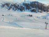 Winter hiking on the mountain