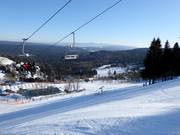 View over the Zieleniec ski area towards Nartorama