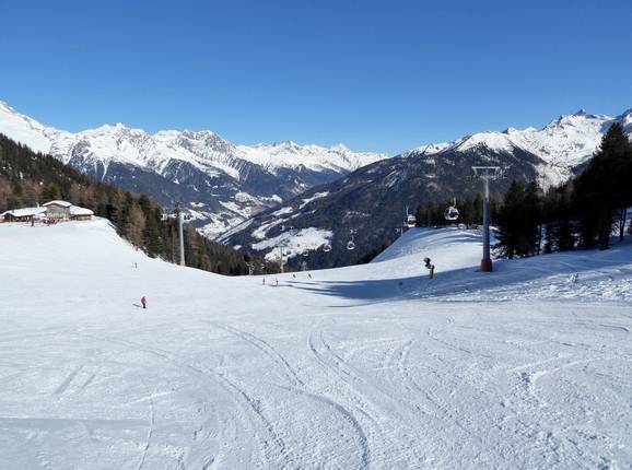 View over the Speikboden ski area