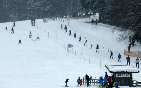 Skiing near Kreuth