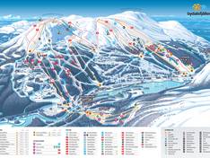 Trail map Bydalsfjällen – Bydalen