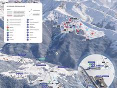 Trail map Veduchi