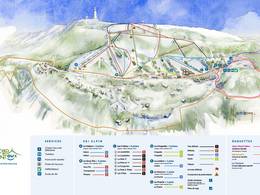 Ski resort Mont Serein/Mont Ventoux Nord