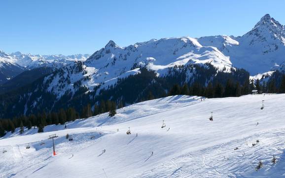 Skiing in Vandans
