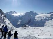 Panorama at 3,000 m on the Passo Presena