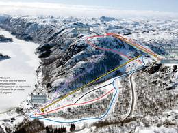 Ski resort Ljosland Skisenter
