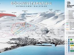 Ski resort Dalvík