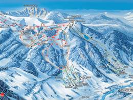 Trail map Brauneck – Lenggries/Wegscheid