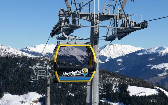 Mayrhofen-Hippach: best ski lifts – Lifts/cable cars Mayrhofen – Penken/Ahorn/Rastkogel/Eggalm (Mountopolis)