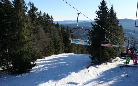 Ski resorts for advanced skiers and freeriding Bohemian Forest (Šumava) – Advanced skiers, freeriders Špičák