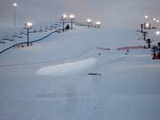 Smaller halfpipe at Eastside Runner