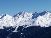 View of the See ski area from the opposite side of the valley