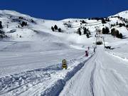 The practice area at the Valatsch lift on the Haideralm