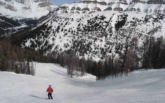Slope offering Slate Range – Slope offering Lake Louise