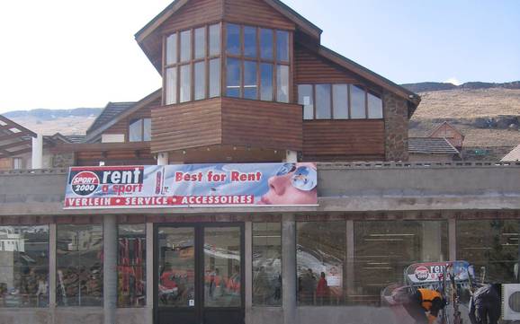 Huts, mountain restaurants  Lesotho – Mountain restaurants, huts Afriski Mountain Resort