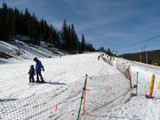 Practice slope at the Spirit T-bar lift