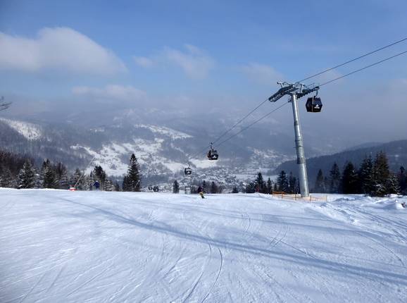 Take the Szczyrk Gondola up to Hala Skrzyczeńska.