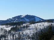 View from the Czech Republic to the Großer Arber
