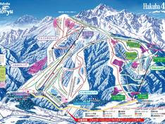 Trail map Hakuba 47/Goryu