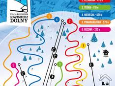 Trail map Kazimierz