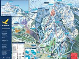 Trail map Solitude