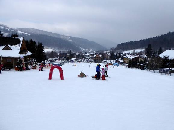 Easy ski slope Bananowy