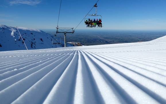 Slope preparation Canterbury – Slope preparation Mt. Hutt