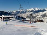 Things are a bit more tranquil in Vallandry.