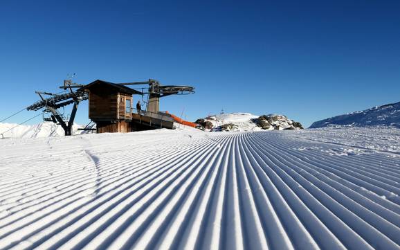 Slope preparation Hall-Wattens Region – Slope preparation Glungezer – Tulfes
