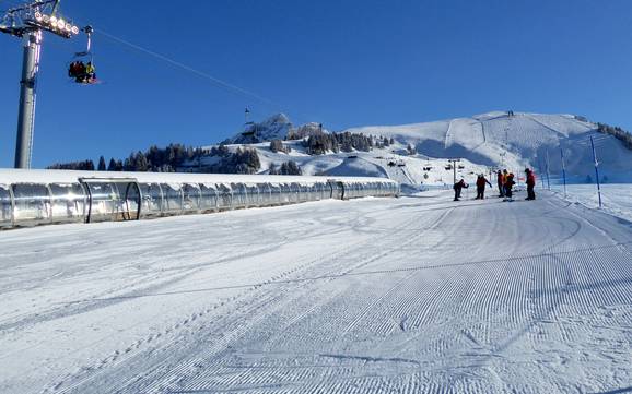 Ski resorts for beginners in the Canton of Waadt – Beginners Villars/Gryon/Les Diablerets