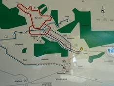 Trail map Gamplüt