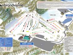 Trail map Brandywine