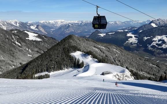Highest base station in the Fügen-Kaltenbach Holiday Region (First Holiday Region in the Zillertal) – ski resort Spieljoch – Fügen