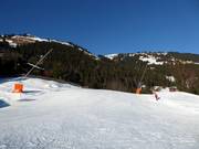 End of the slopes at the valley station