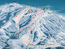 Trail map Cerkno