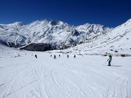 Ski resorts for beginners in the Saas-Fee/Saastal Holiday Region – Beginners Hohsaas – Saas-Grund